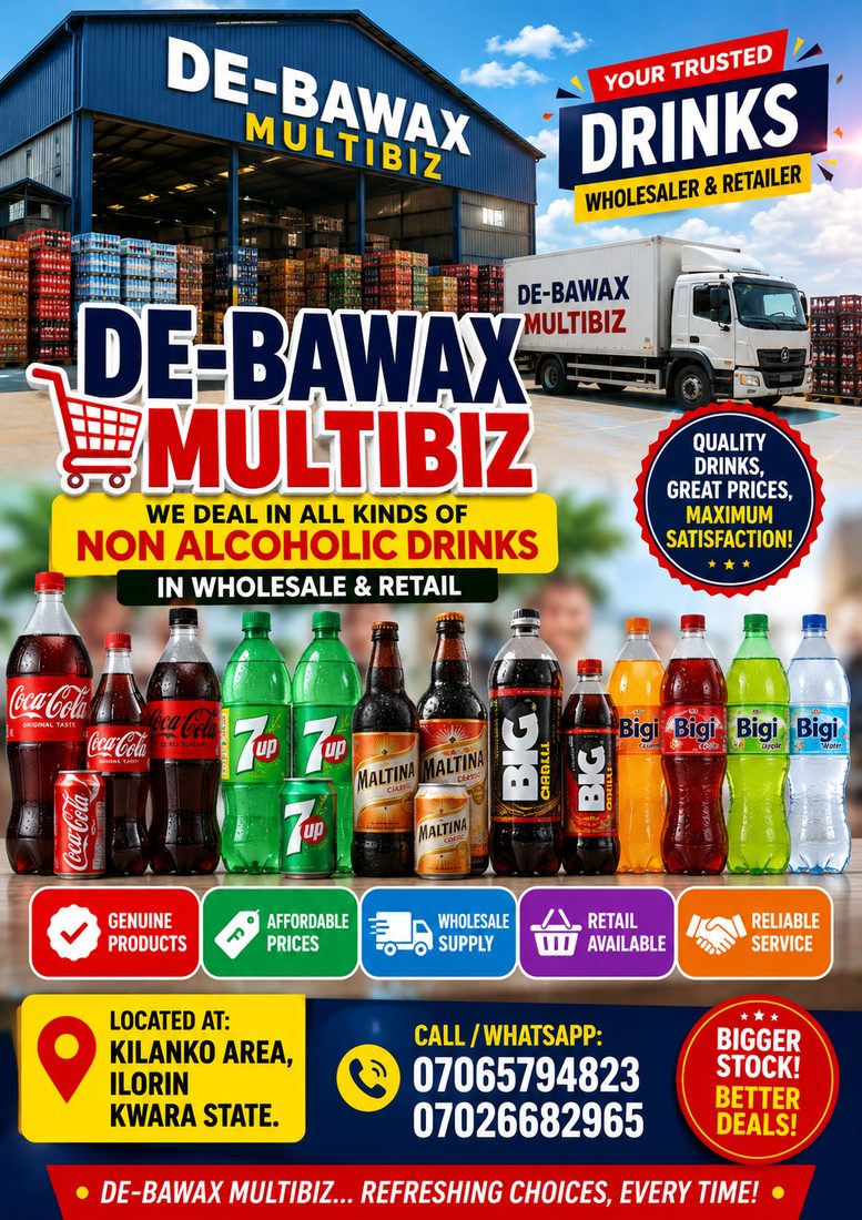 De-Bawax Multibiz — non-alcoholic drinks wholesaler and retailer